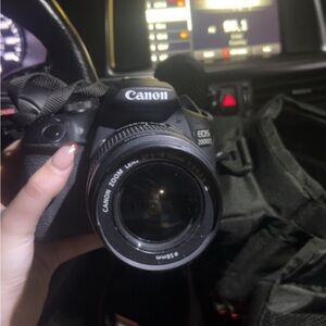 Canon EOS 2000D Black Digital Camera